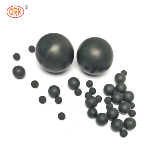 EPDM/NBR/NR Produtos de borracha de excelente resistência à abrasão em preto Bolas para vedações de tubos