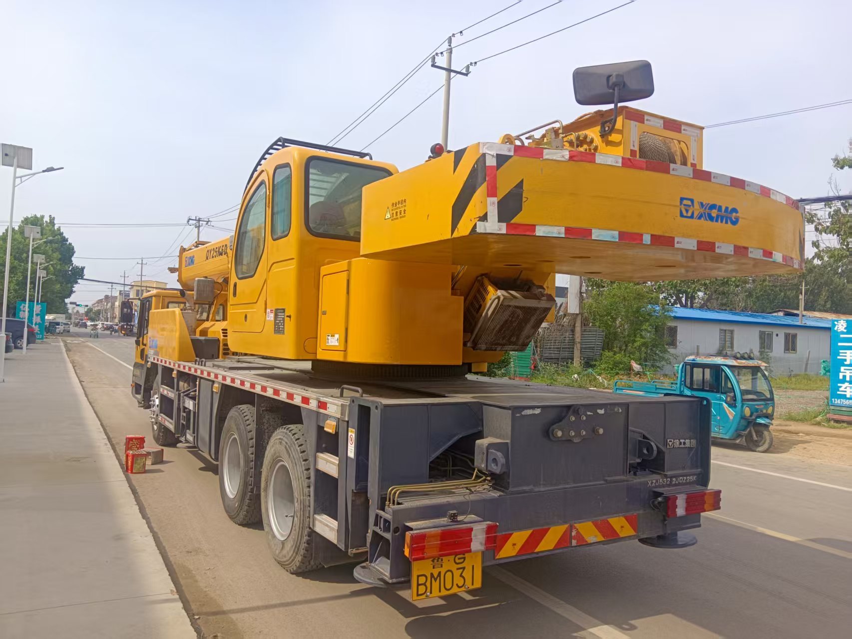 2021 Used XCMG QY25K5D Truck Crane | 25Ton Mobile Crane | 41M 5-Section Main Boom