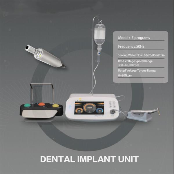 Dental Implant Machine Motor AI Implant With Fiber Optic P Contra Angle Handpiece Metal