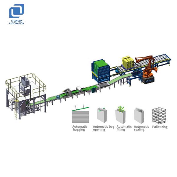 Full Automatic Packing Line Packaging Equipment of Automatic Bag Packing Machine
