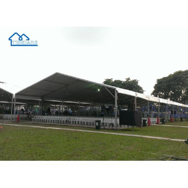 6061/T6 Aluminum 6x12m Heavy Duty Marquee Tent Fire-Retardant Canopy Clear Span for Commercial Events
