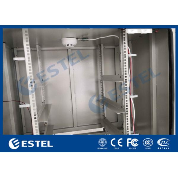 Telecommunication Rack Outdoor Network Enclosure Two Compartment CE Certificated