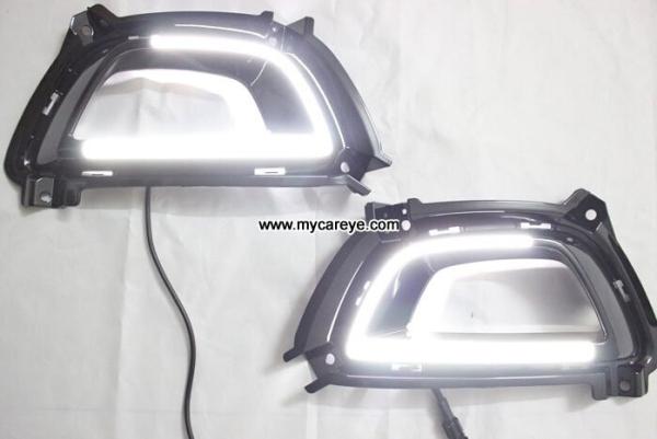 KIA Sportage 2015 DRL LED Daytime driving Lights Car front light upgrade