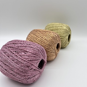 1/7.5NM 70% Полиэстер 30% Пурл Нить Филигрированный цилиндр Мода