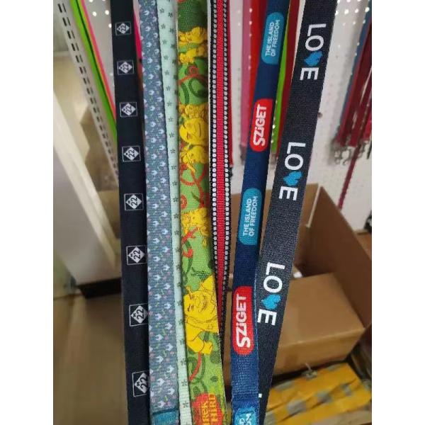 Customized Nylon Webbing Dog Leash Black Green Orange Nylon Rope Dog Leash