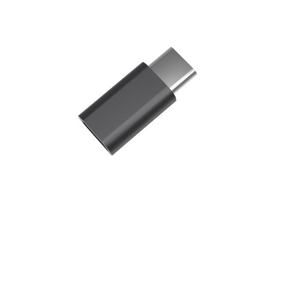 480 Mbps 16mm 5V 2.4A Micro To Type C Adapter