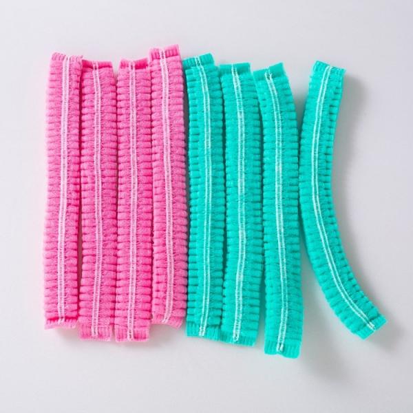 Non Woven Disposable Dust Strip Cap Round Head Cover