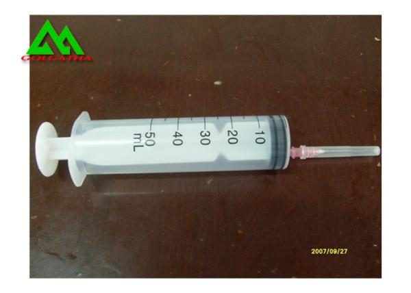 Sterile Medical And Lab Supplies Disposable Syringe With Needle 3cc / 5cc / 10cc / 20cc