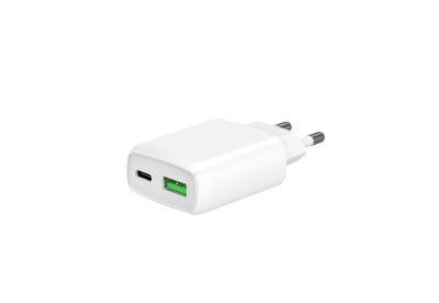 Chargeur murale à prise EU USB A et USB C Adapteur de chargeur murale GaN Type C QC