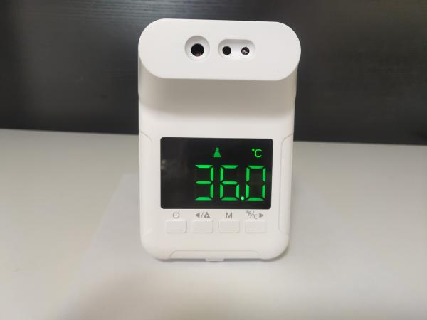 Wall Mount Body Scanner 10cm Digital Thermometer Infrared Forehead