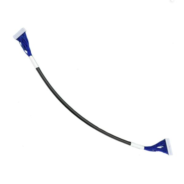 Blue Shielded Industrial Wire Harness IATF16949 Housing Terminal 51 Pin FFC Cable