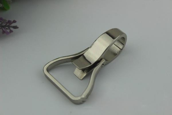 New style zinc alloy 4 color provide bag accessory 25 mm & 31 mm width triangle snap hook