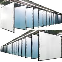 Tableau blanc interactif infrarouge de 96 poucesS Projection multi-touch Tableau blanc intelligent Taille personnalisée pour les réunions et l'enseignement