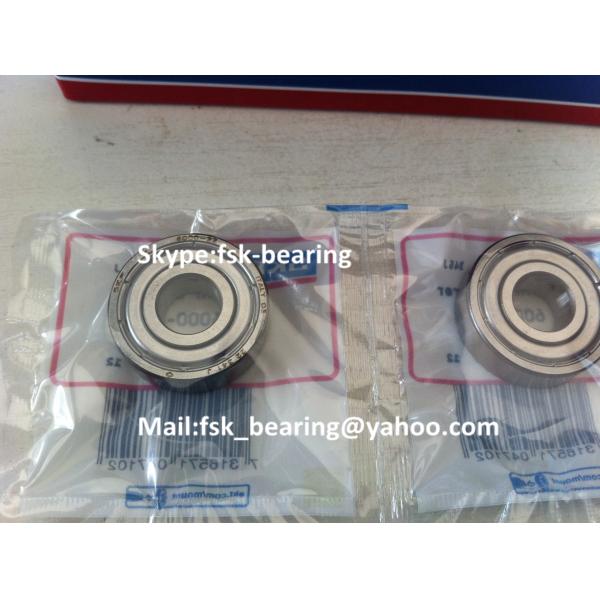 High Speed Deep Groove Ball Bearing Low Noise 6000ZZ Micro Bearings