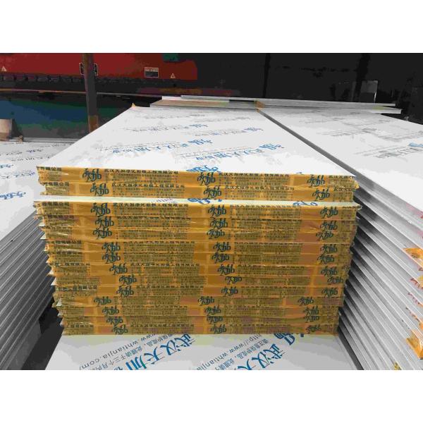 Light And Thin Rock Wool Sandwich Panel For Clean Room In Chemical Industry