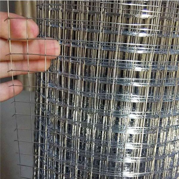1×1 Stainless Steel Welded Mesh Sheets Low Carbon Iron Wire 300~2500mm Width