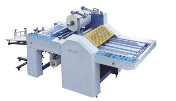 Máquina de estratificação comercial semiautomática lateral dobro do laminador do filme da máquina