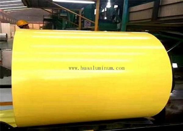 Black H16 Aluminum Sheet Metal Roll Rust Resistant PE Coated