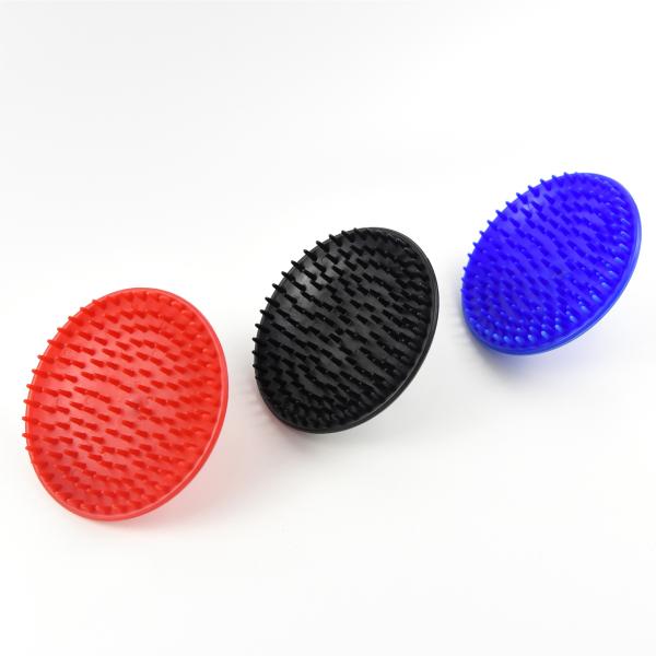 Round Horse Grooming Curry Comb 5*φ13cm Modern Design Ergonomically Shaped