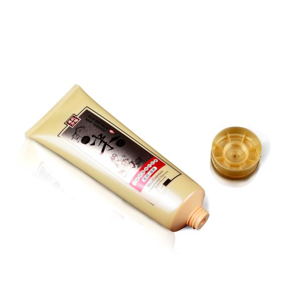 Soft Empty Gel Plastic Cosmetic Tubes With Three Colors Offset Printing