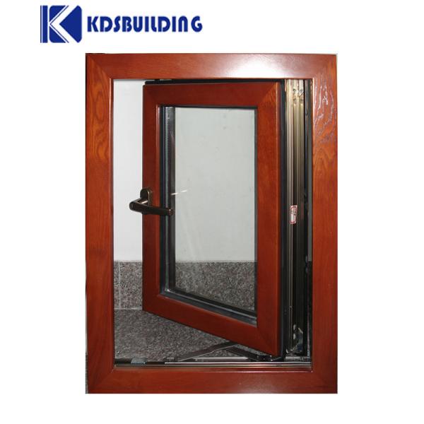 KDSBuilding American style aluminium clad wood window  top sales wangli casement windows