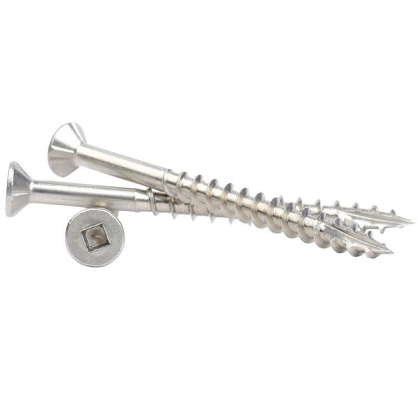 OEM Steel Fasteners A2-70 A4-80 Deck Screws Different Types Of Stainless Steel 304 316 Decking Screws