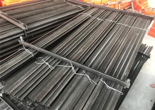 600mm 1.86kg /meter star picket black coated and hot dipped galvanized