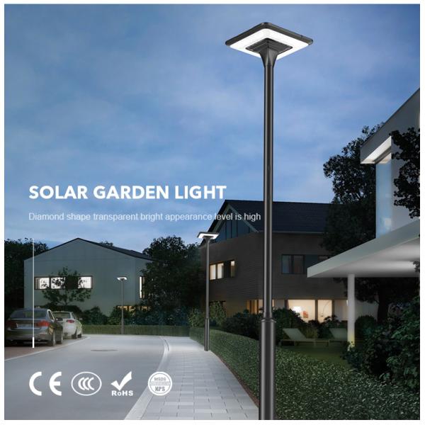 45W Quare Shape Outdoor Garden Solar Light All In One IP65 For Communities Parks