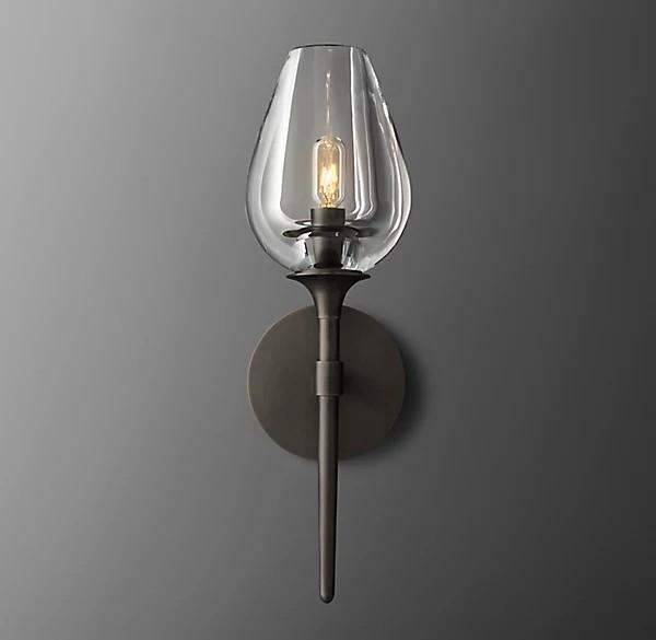 Glass Wall Lamp LED Bulb With Screw-In Installation Method 1 For Easy Installation
