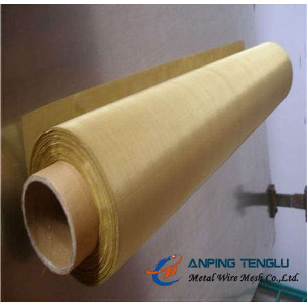 250mesh, 300mesh, 325mesh, 400mesh, 500mesh Twill Weave Brass Wire Mesh