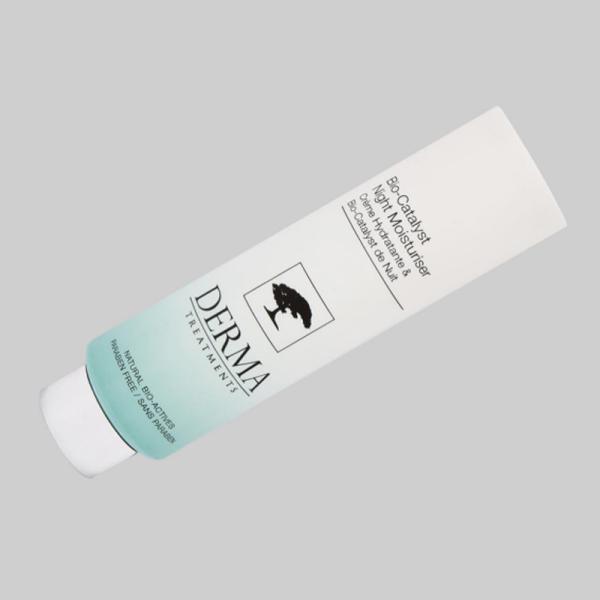tubo de empacotamento cosmético macio da loção de creme feita sob encomenda dos tubos da mão 35-110ml com o parafuso no tampão