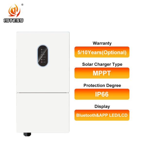 Onduleur solaire double sortie 48V 8kW 10kW RS485/CAN/USB Interface de communication 50Hz/60Hz Onde sinusoïdale pure On/Off Grid