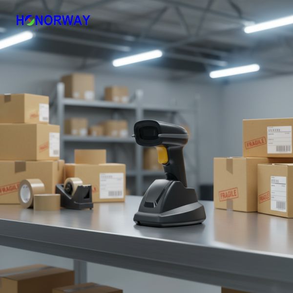 Inventory Management 1D 2D Handheld Barcode Reader Portable 2.4GHz 433MHz Scanner