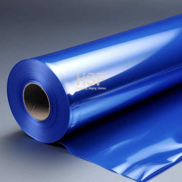 80 мкм непрозрачная голубая пленка MOPP для упаковки пищевых продуктов, ламинирования, ленточных этикеток, промышленных применений,
