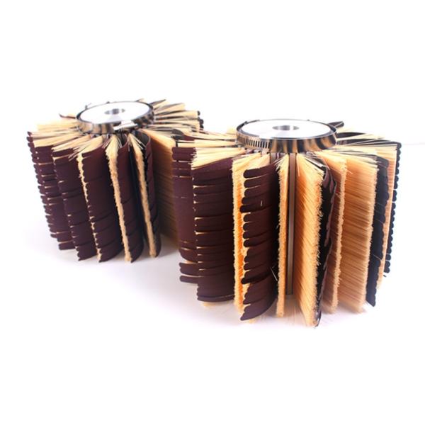 Custom Size Grit 100 Plywood Wood Sander Sandpaper Sisal Cylindrial Brush For Woodworking Sanding Machines