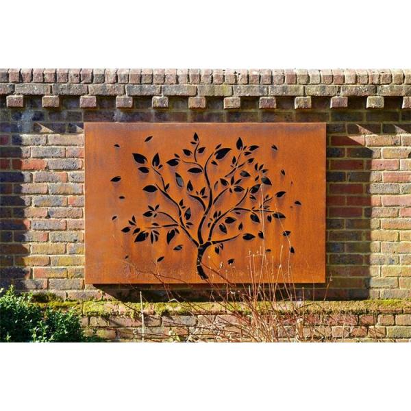 Сад и панель стены Corten домашнего искусства стены металла ржавая стальная декоративная