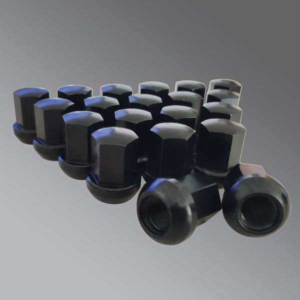 32MM M14x1.5 Black Aluminum Lug Nut for PORSCHE