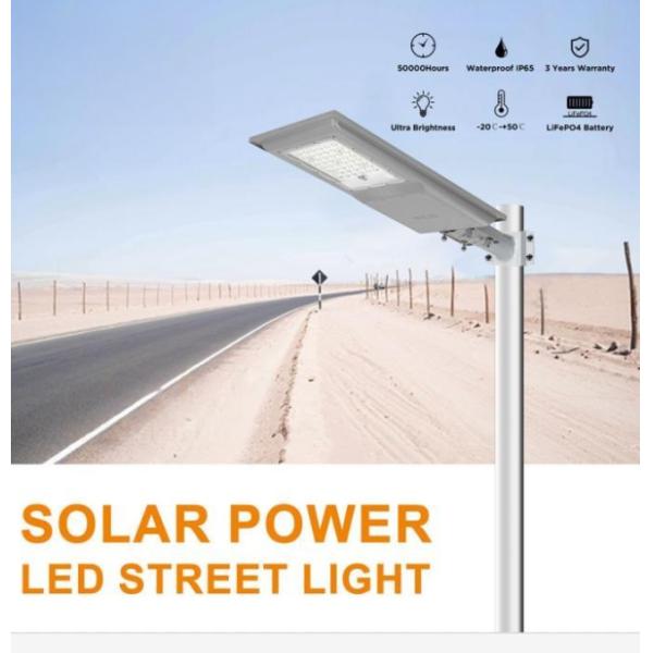 SMD2835 Солнечный светодиодный уличный свет водонепроницаемый стройный корпус 170lm/W 50000 часов