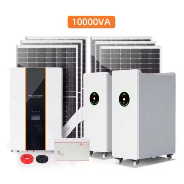 Off-Grid Photovoltaic Complete Solar Kit Home Power Systems