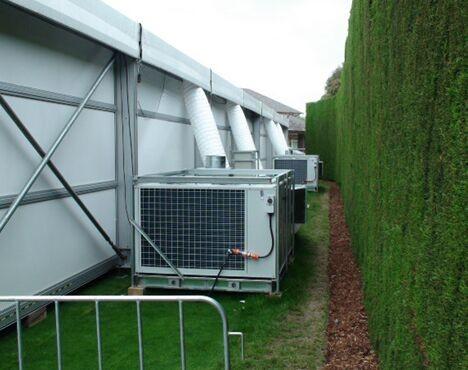 Large Cooling and Heating Efficient Air Conditioner for Outdoor Exhibition