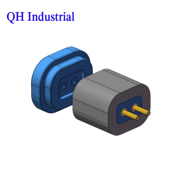 2Pin 1A 2A 3A 1.5mm Pitch Smart Wearable Device Male Female Smart Device Magnetic Pogo Pin Charger Power Connector