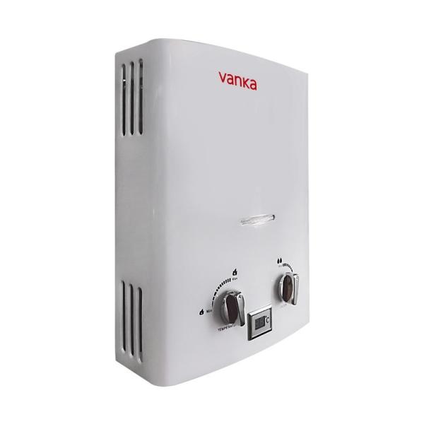 6L Camping-Use Dual-Knob Direct-Exhaust Portable Gas Water Heater