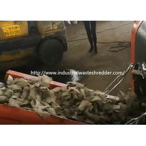 El jumbo empaqueta la cortadora del trapo para el poder fuerte de los bolsos grandes de los bolsos/PP de la tonelada