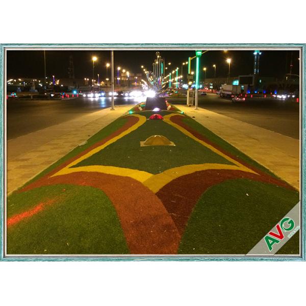 Urban Garden / Landscaping Outdoor Artificial Turf 6800 Dtex Soft Natural Looking