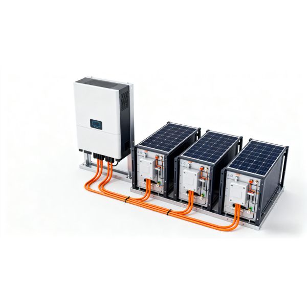 Batería de fosfato de hierro y litio para almacenamiento de energía residencial de 614,4 V 100 AH