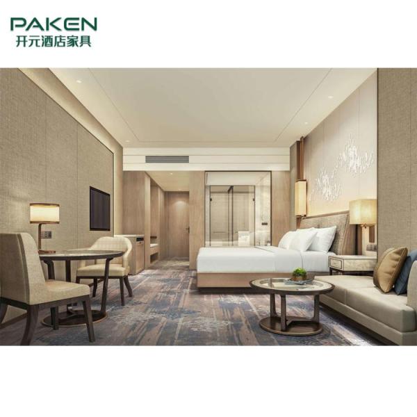 набор спальни пятизвездочного меламина ISO14001 полностью установленный