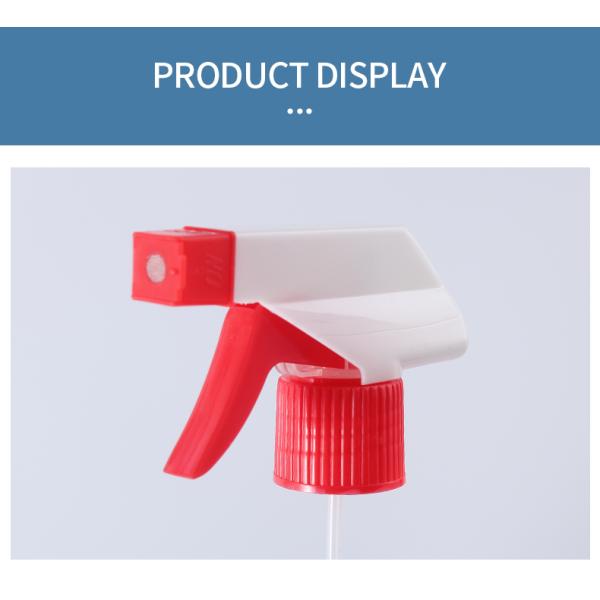Custom Order Accepted 28mm Plastic Standard Trigger Sprayer for Water Cleaning Bottle