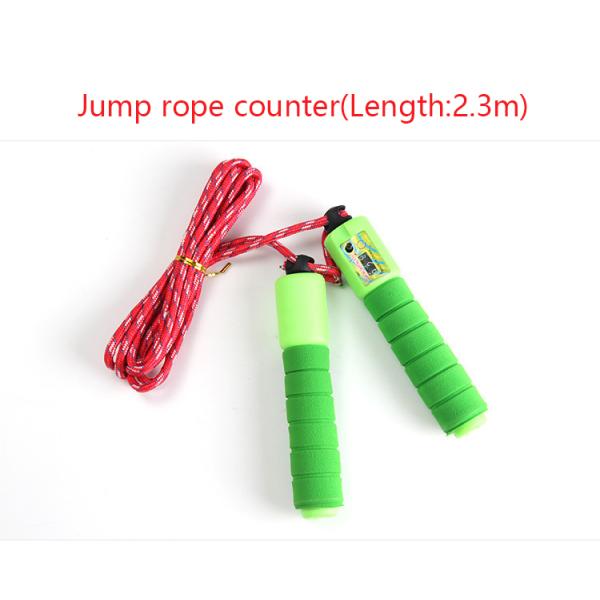 Adjustable Speed Fitness Jump Ropes Sports Skipping Ropes Steel Wire Counter Jump Rope