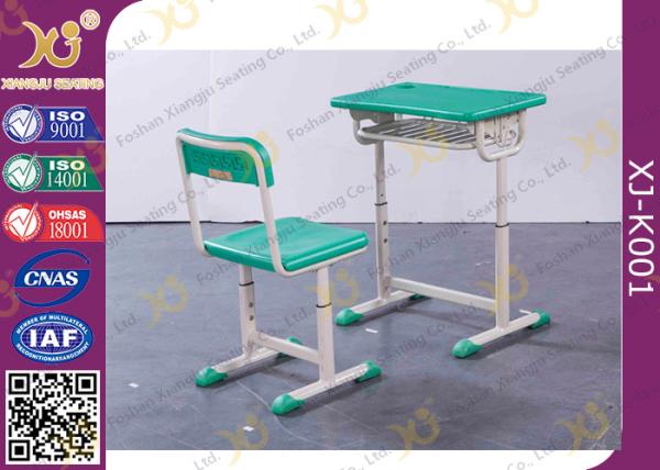 Durable Kid’s School Desk And Chair PE Seat And Back Comfortable