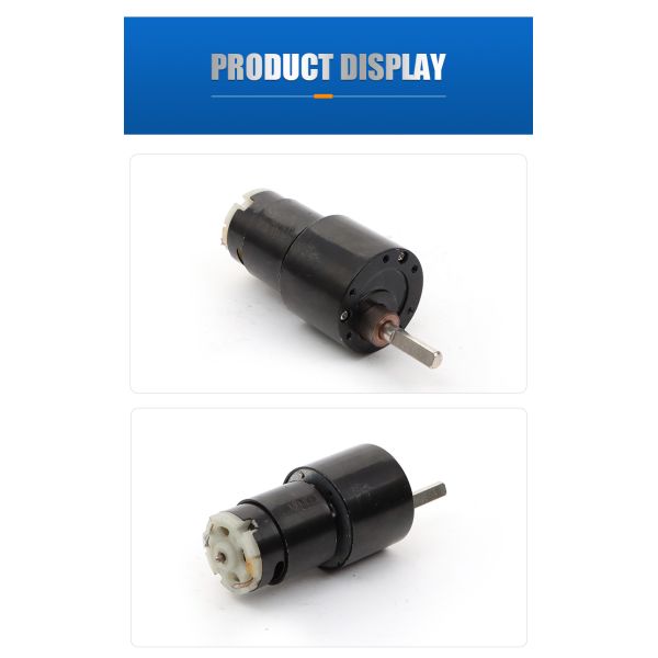 Wholesale 37mm Electric Gearbox385Motor Low Noise for Home Appliance Power Tool High Torque Motor
